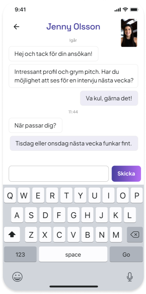 Make connections & chat